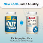 Jarrow Formulas Whey Protein with 18 g of Protein, 3.8 g of BCAAs, and Glutamine, Dietary Supplement for Muscle Function and Recovery Support, 32 oz Unflavored Powder, Approximately 38 Day Supply