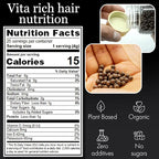 ROOTONIX Korean Hair Growth Supplement for Thin Hair – Thickening Herbal Black Bean Extract Pellet Complex + Hasuo for Thicker, Fuller, Stronger, Longer Hair – Prevents Thinning, Hair Loss, Grays