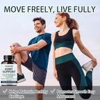 Nutrapure Joint Support - Glucosamine Chondroitin, MSM, Hyaluronic Acid & Bamboo Extract, Maintaining Joint Health - 120 Capsules