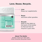 OLLY Flawless Complexion Gummy, Clear and Healthy Skin Support, Vitamins E, A, Zinc, Chewable Supplement, Berry - 50 Count (Pack of 1)