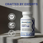 Liposomal NMN + NR Supplement - 60 Vegan Capsules to Support Cellular Health, Energy & NAD+ Levels - USA Made, Non-GMO, Gluten Free