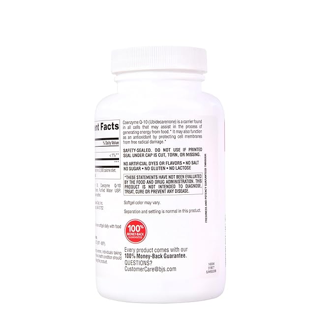 Berkley Jensen Dietary Supplement, Coq10, 200 mg, 140 Count