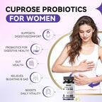 Probiotics for Women 100 Billion CFUs, Menopause, Joint Support & Bloating Relief, Turmeric Curcumin Moringa with Cranberry, Probiotics for Women Digestive Health - 60 Softgels