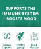 Lunakai USA Made Vitamin D3 Gummies 2000 IU - Non-GMO, Gluten-Free Vitamin D Gummies for Women & Men - Bone, Immune & Energy Support, 60ct