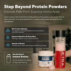 Instant Aminos - EAA+BCAA - 10 Essential Amino Acids Supplement - Rapid Absorption, Zero Digestion - Supports Lean Muscle, Recovery & Aging - 321% DIAAS Protein Score - Wild Berry (30 Servings)