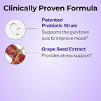 HUM Fan Club Menopause Probiotic Supplement, Estrogen Free Menopause Supplements for Women, Non Hormonal, Supports Energy & Hot Flashes, Grape Seed Extract & Siberian Rhubarb, 30 Vegan Capsules