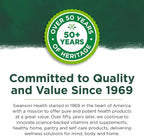 Swanson Maximum Strength AHCC Mushroom Extract Immune Support Supplement for Adults Seeking Natural Immune Defense - 500 mg (60 Vegan Capsules)