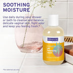Emerita by Life-flo pH Balancing Feminine Wash, Hydrating Cleanser Soothes Delicate Areas, Fights Odor and Keeps You Feeling Fresh, Made Without Parabens, Fragrance Free, Not Tested on Animals, 4oz