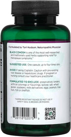 Vitanica Black Cohosh, Cimicifuga Extract Plus, Vegan, 120 Capsules