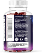 Elderberry Gummies - Black Elderberry Extract Immune Support Gummy with Vitamin C, D3 and Zinc - Sambucus Immune Health Support Supplement for Kids & Adults, Black Elder Berry Vitamins - 60 Gummies