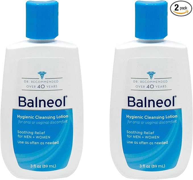 Balneol Hygienic Cleansing Lotion, 3oz Bottle (pack of 2)