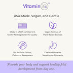 Whole Food Prenatal Vitamins (120 Capsules) Natural Support for Maternal and Fetal Health, Prenatal Multivitamin for Women with Choline, B Vitamins and More, Vegan, No Soy, Gluten or Dairy