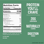 PEScience Select Vegan Protein Powder, Plant Based Protein Powder, Amazing Taste, Smooth Texture, Pea and Brown Rice Blend, Dairy Free, Lactose Free, Gluten Free - Cinnamon Delight, 27 Servings