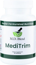 MediTrim Energy Supplements, Metabolism Booster, Supports Vitality, Satiety & Physique Goals, Smooth System Balance Green Coffee Bean, Apple Cider Vinegar, Hibiscus 90 Capsules (Pack of 1)