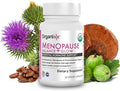 Organixx Menopause Balance + Glow, Womens Supplement with Ashwagandha, Reishi Mushroom, and Milk Thistle, Plant Based Adaptogens and Superfood Blend, Dairy, Soy & Gluten Free, Non GMO, 30 Capsules