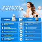 Lukaree DIM Supplement 400MG for Women - 12 in 1 Liposomal Dim Capsules- with Black Cohosh, Soy Isoflavones & Alpha Lipoic Acid, Vegan, 120 Ct.