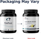 Designs for Health Bone Broth Protein Powder – 21g Grass-Fed, Collagen-Rich Beef Protein Isolate – Vanilla, Paleo, Non-GMO, Dairy-Free (30 Servings / 810g)