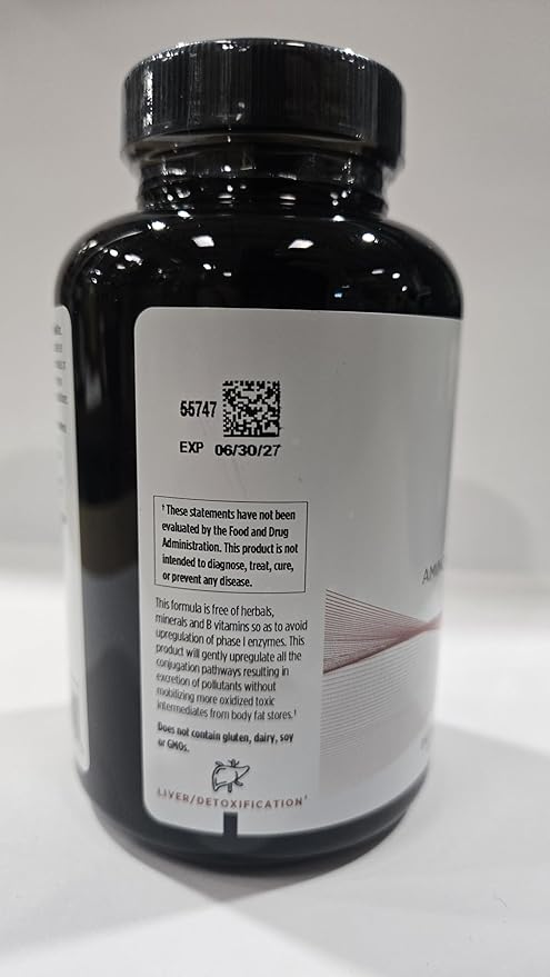 Designs for Health Amino-D-Tox - Amino Acid Detox + Liver Cleanse Support - Supplement Blend with Glycine, Calcium D Glucarate, NAC + More - Non-GMO (180 Capsules)