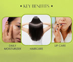 Earth N Pure Avocado Oil Cold Pressed, Natural and Therapeutic Grade for Hair and Skin - 50 ml