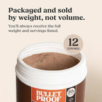 Bulletproof Chocolate Collagen Peptides Powder with MCT Oil, 14.3 Ounces, Grass-Fed Collagen Protein for Skin, Bone and Joint Support, Pasture Raised, No Added Hormones