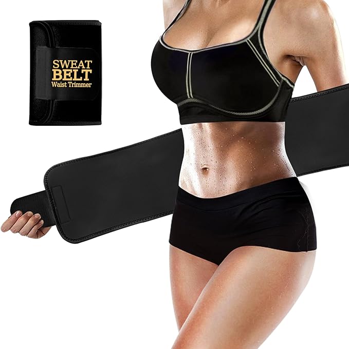 Lisacool Waist Trainer for Women,Waist Sweat Band for Women,Belt for Weight Loss, Belly Band,Stomach Wrap Lumbar Support