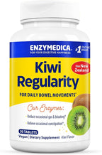 Enzymedica, Kiwi Regularity, Supports Regular Bowel Movements, Relieves Occasional Constipation, Gas & Bloating, 30 Count