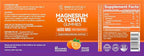 Magnesium Glycinate Gummies 600mg, Non-GMO, Gluten-Free, Magnesium Gummies for Adults & Kids, Sleep, Relaxation & Focus, Orange Flavor, 60 Count
