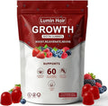 Growth Gummies for Black Women, 60 Vegan Gummies, Daily Hair Nourishment with Biotin, Collagen & Botanical Extracts, Supports Healthy Hair Growth & Strength
