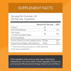 Turmeric & Ginger Gummies – Joint & Mobility Support – Natural Antioxidant Blend – Vegan, Non-GMO, Gelatin-Free, Pectin-Based – Made in USA – 90 Count – Herbal Wellness Gummy