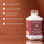 Apothékary All Day Stress Duo Herbal Supplement Liquid Drops, Contains Wine Down 30 Servings and Take The Edge Off 30 Servings, Support Relaxation, Stress Relief, and Natural Sleep, 60 Servings