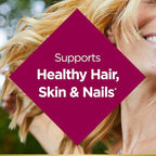 Nature's Bounty Biotin 10000mcg Supplement, Supports Healthy Hair, Skin and Nails, Optimal Solutions Hair Vitamin with Biotin, 90 Rapid Release Liquid Softgels