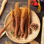 Red Ginseng Roots Whole Root Pieces - Red Panax Ginseng Roots Ginseng Red Ginseng Korean Red Ginseng Supplement Red Ginseng Tea Energy Chews (100 Grams /0.22 lbs), 1.0 Count