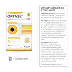 OPTASE Manuka Oil Eyelid Wipes, 30 Count – Eyelid Cleansing Wipes with Natural Manuka Oil – Preservative-Free Formula for Daily Hygiene and Eye Lid Comfort - Doctor Recommended Eye Lid Cleaning