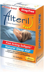 Alteril Natural Sleep Aid Fast Acting Softgels 30ct
