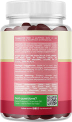 Hormone Balance for Women Gummies of All Ages - PMS Support Supplement for Women to Regulate Menstrual Cycle & Hormonal Balance Menopause & Mood Swings with Vitamin B6 & Dong Quai - 60 Chews