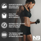 NutraBio 100% Whey Protein Isolate Protein Powder, 25g Protein with Complete Amino Acid Profile, Soy and Gluten Free, Low Carb and Low Calorie Whey Protein Powder, Cookies & Cream, 5 Lbs.