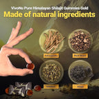 Shilajit* Gummies,Pure Himalayan* micronutrient Supplement, Himalayan Premium Ingredient with Shilajit, Ashwagandha, Gokshura, Fulvic Acid & 85+ Trace Minerals I for Men & Women (3000MG/1 Bag)