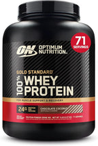 Optimum Nutrition Gold Standard 100% Whey Protein Powder, Chocolate Coconut, 5 Pound (Packaging May Vary)