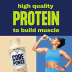 Core Power Protein Shake, Vanilla, 26g Bottle, 14oz, 12 Pack