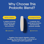 Nutrition Essentials Probiotics for Women and Men - with Lactase Enzyme and Prebiotic Fiber for Digestive Health - 80 Percent + More Potent Supplement for Gut Health Support - Vegan Formula