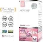 Hydrolyzed Collagen Peptides Pro-Structural Protein for Men and Women 1500mg, Multi Dietary Supplement for Skin, Hair, Bones and Joint Support, 120 Capsules