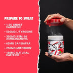 GHOST Burn Weight Management Powder, Kiwi Strawberry (60 Servings) - Metabolism & Energy Support Supplement for Men & Women - Natural Caffeine, L-Carnitine & L-Tyrosine - Soy & Sugar-Free, Vegan