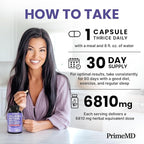 27-in-1 Hair Skin and Nails Vitamins (6810mg) with Biotin 10000mcg - Collagen Supplements for Men and Women - Keratin Supplements with Probiotics and Saw Palmetto, 90ct (2-Pack)