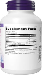 Webber Naturals Collagen30 Anti-Wrinkle, 2,500mg of Bioactive Collagen Peptides Per Serving (3 Tablets), 180 Tablets, Helps Reduce Deep Wrinkles, Fine Lines, Non GMO, Dairy, Gluten Free