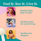 Further Food Chocolate Collagen Peptides Powder with Reishi Mushroom - 100% Grass-Fed, Hydrolyzed Type 1 & 3, 20g of Collagen per Serving, Supports Skin, Hair, Nails & Joints, 24.34 Oz