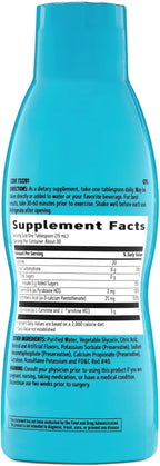 GNC Total Lean Triple Strength L-Carnitine Liquid | Supports Fatty Acid Metabolism and Helps to Fuel Muscle Recovery, Sugar Free | Fruit Punch | 16 fl.oz