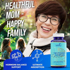 4-in-1 DIM Potent Complex 300mg - Estrogen Balance and Metabolism, Energy & Menopause Support Supplement with Bioperine (x4), Calcium and Broccoli Extract - for Women and Men 60 Servings