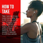 Hydroxycut Advanced - 60 Rapid-Release Liquid Capsules - Thermogenic Calorie Burn, Maximize Energy - for Women & Men