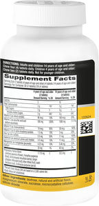 Airborne Vitamin C 1000mg (per Serving) - Citrus Chewable Tablets (116 Count in a Bottle), Gluten-Free Immune Support Supplement, with Vitamins A C E, Zinc, Selenium, Echinacea, Ginger, Antioxidants