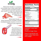Watermelon Powder 8 oz, Natural Powder for Beverages, Cooking